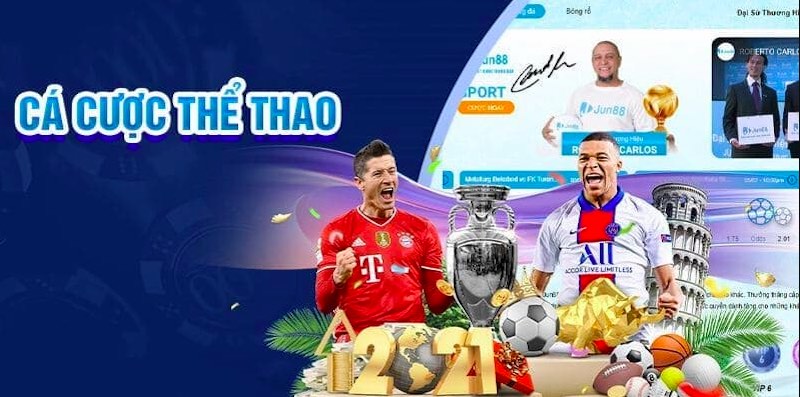 Cá cược thể thao Jun88 mang đến nhiều cơ hội giải trí